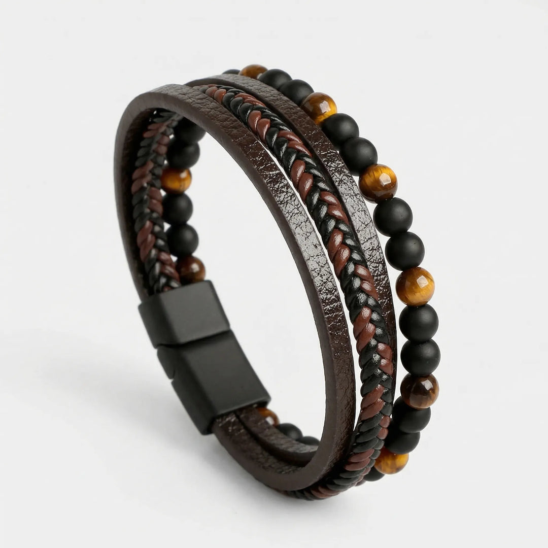 Vexron - Multi-Strand Beaded Band Bracelet