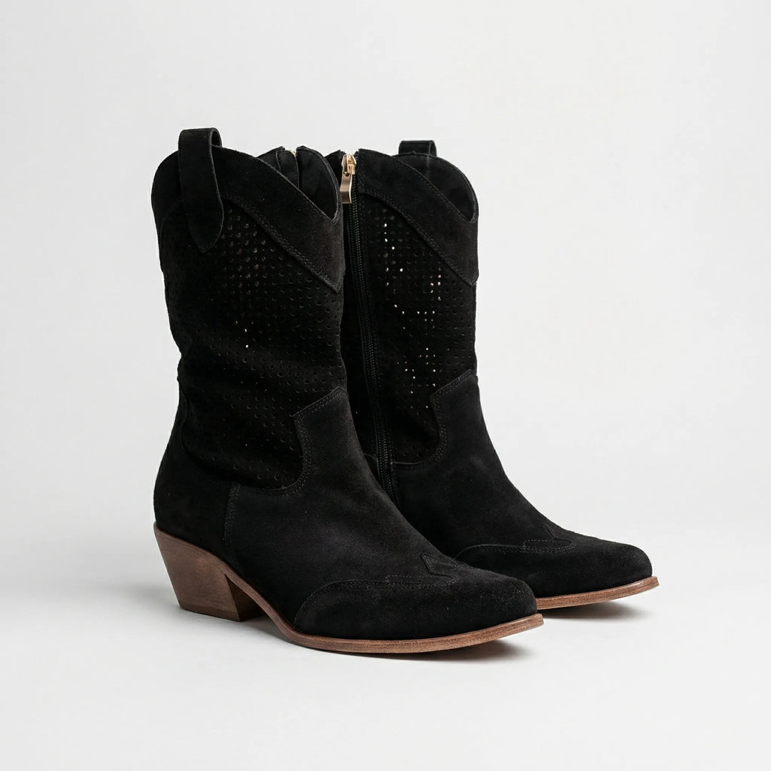 Westora - Mid-Calf Western Cowboy Boot