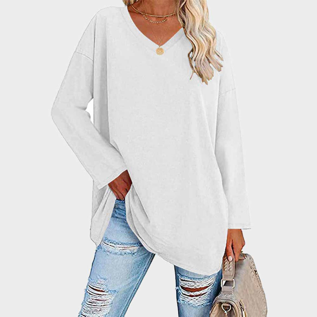 Elegant Long-Sleeve Top for Women