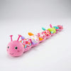 Caterpillar-Shaped Plush Rattle Toy