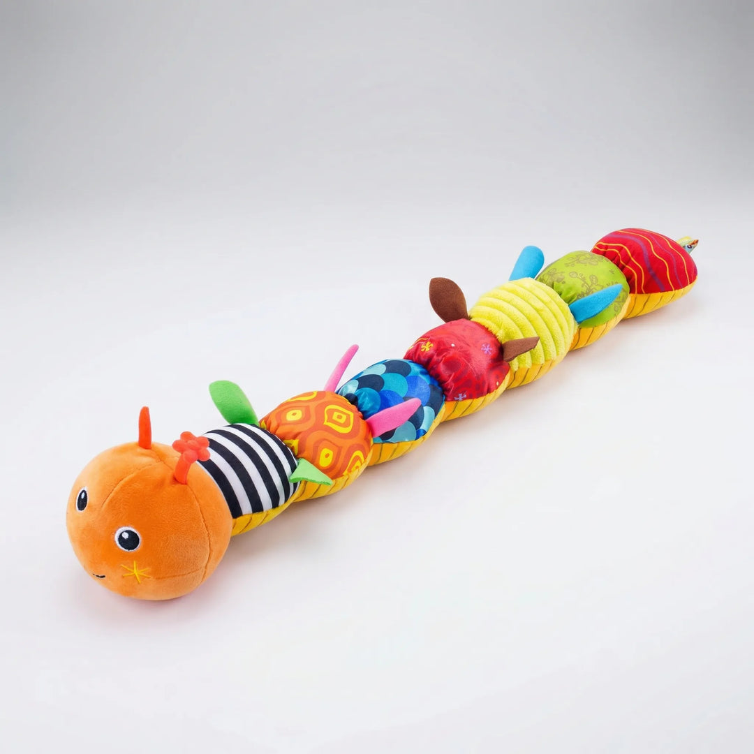 Wigglix - Caterpillar-Shaped Plush Rattle Toy