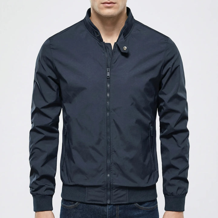 Zorvex - Sporty Bomber-Style Zip-Up Jacket