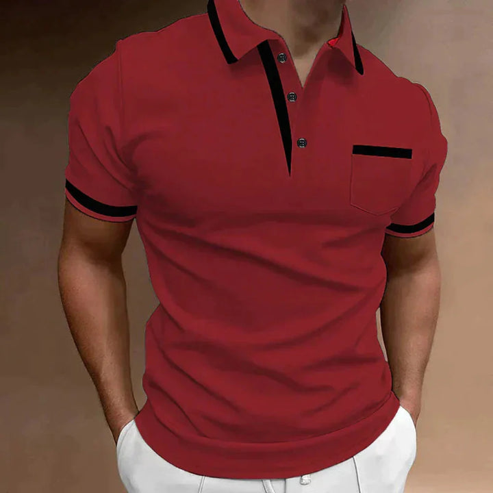 Classic Men’s Polo Shirt Timeless Fit