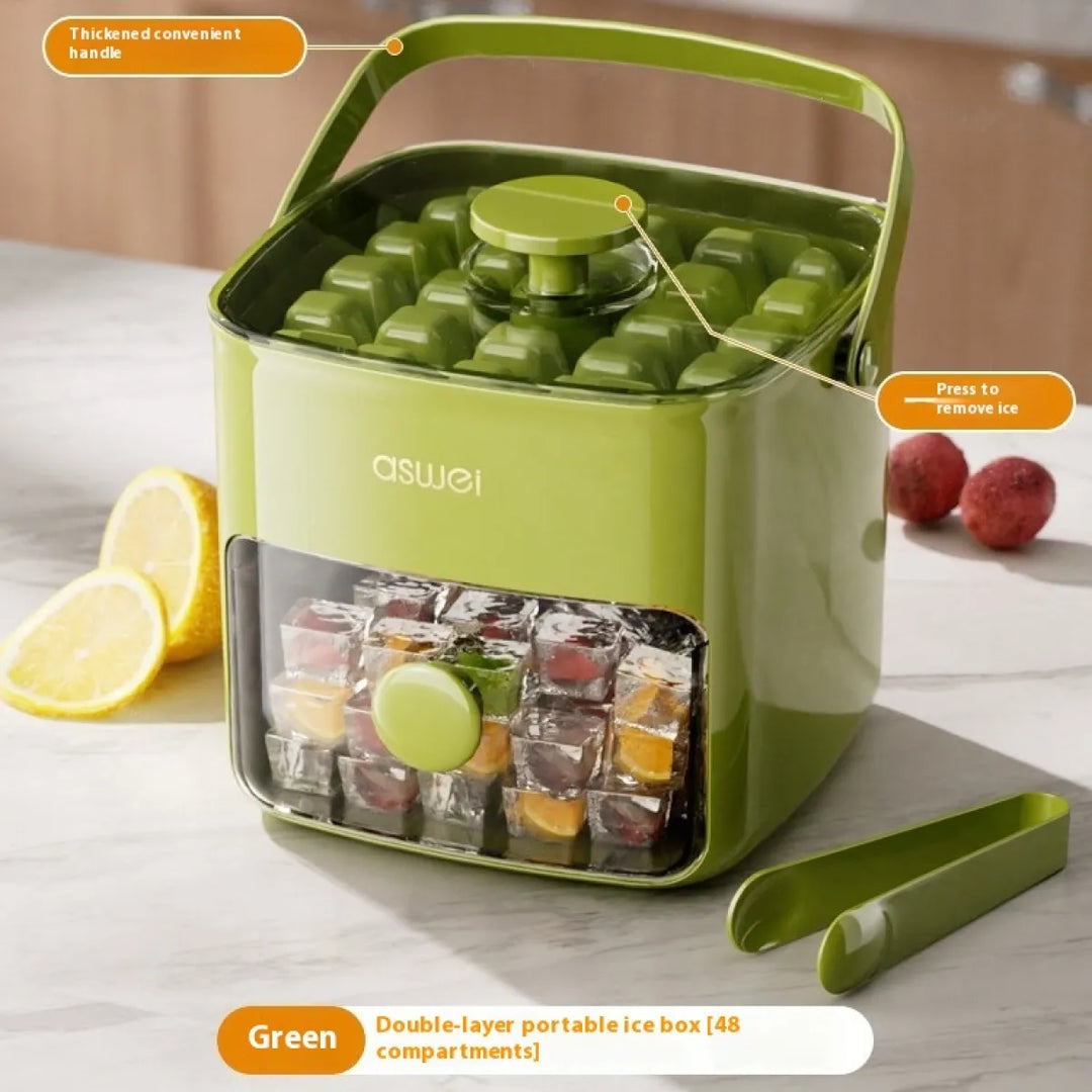 Compact Ice Cube Maker — Fast, Quiet &amp; Efficient for Home Use
