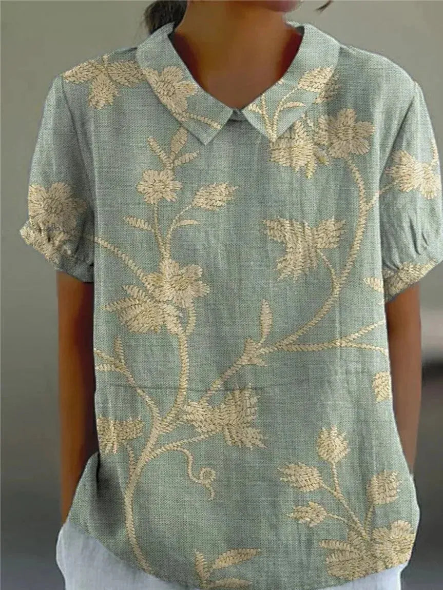 Embroidered Floral Women&