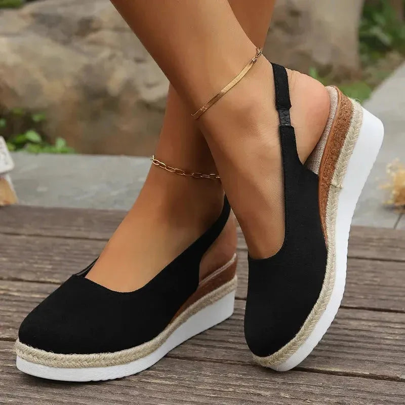 Harriet Women's Platform Espadrille Slip-On Shoes
