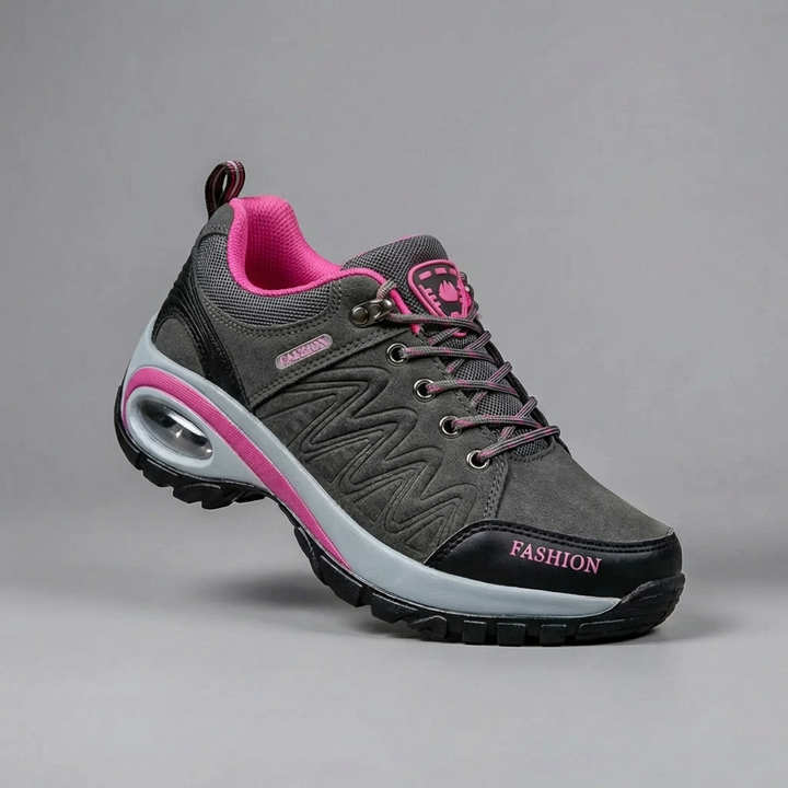Water-Repellent Lace-Up Hiking Sneaker