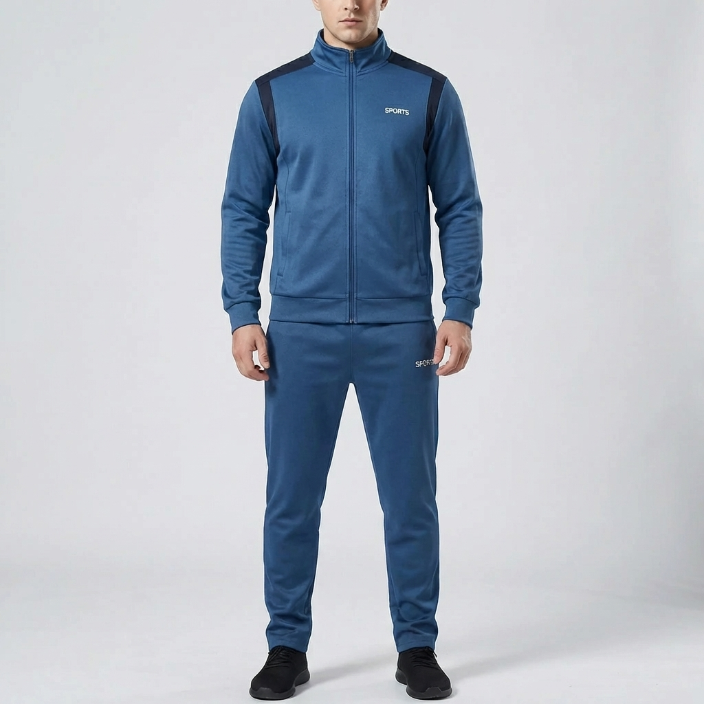 Full Zip Jacket And Pants Set for Men