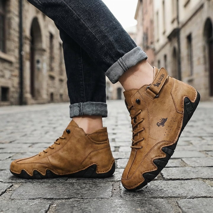 Lace-Up Orthopedic Walking Shoe For Men
