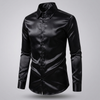 Shiny Business-Style Long Sleeves for Men