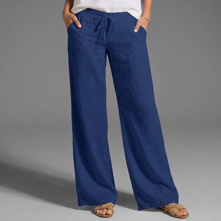 Women's Linen Casual Loose Summer Trousers