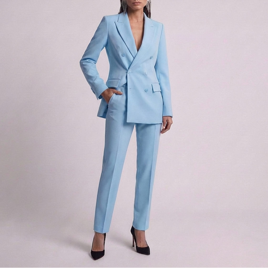 Women’s Elegant Business Pantsuit Set