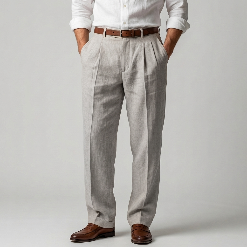 Lightweight Linen Pants for Men
