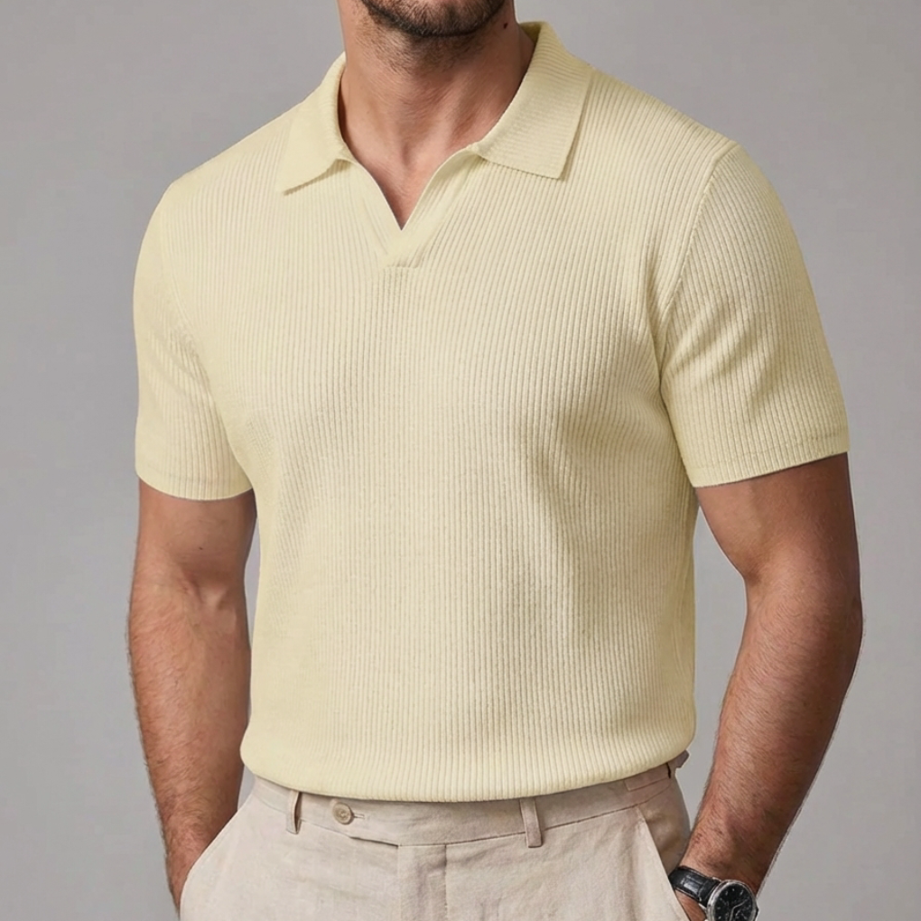 Men’s Casual Short-Sleeve Polo Shirt
