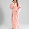 Ultimate Women’s Thick Hooded Flannel Bathrobe