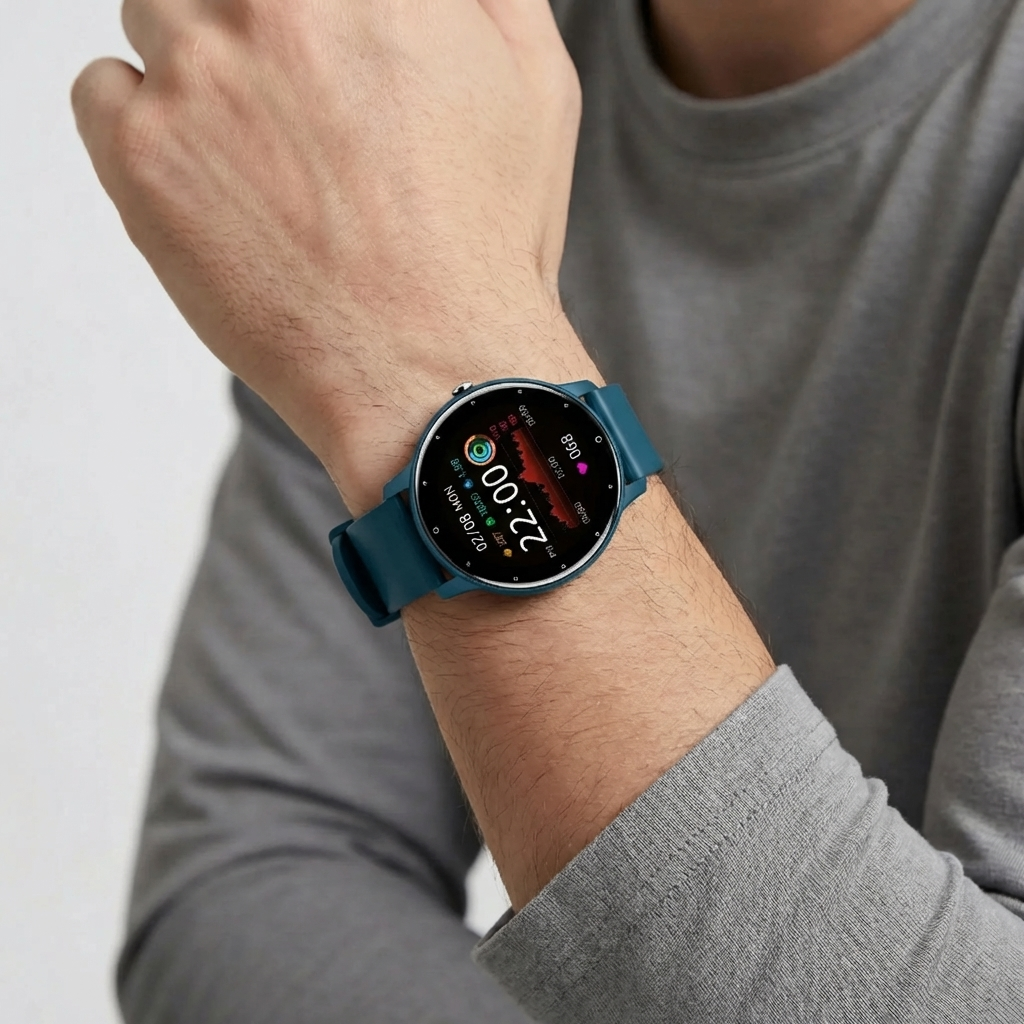 Round-Face Multifunctional Smart Watch