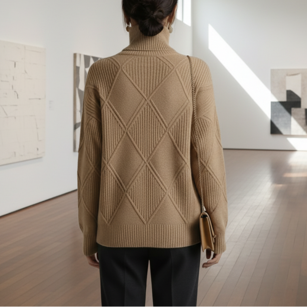 Women's fine Turtleneck Sweater