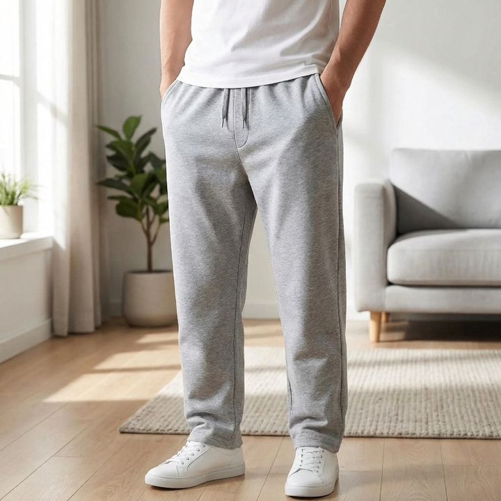 Relaxed Fit Full-Length Jogger Pants