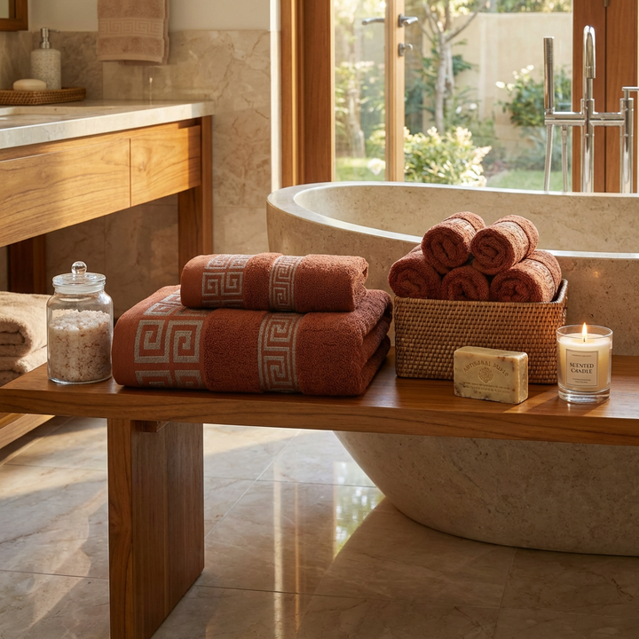 Premium Cotton Towel Set 2 Pack