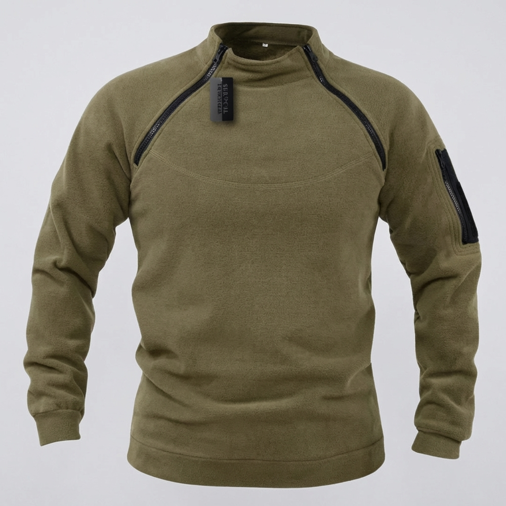Versatile Stretch Sweater for Men