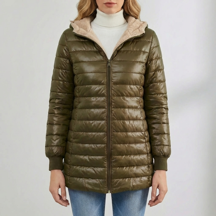 Quilted Insulated Casual Winter Jacket