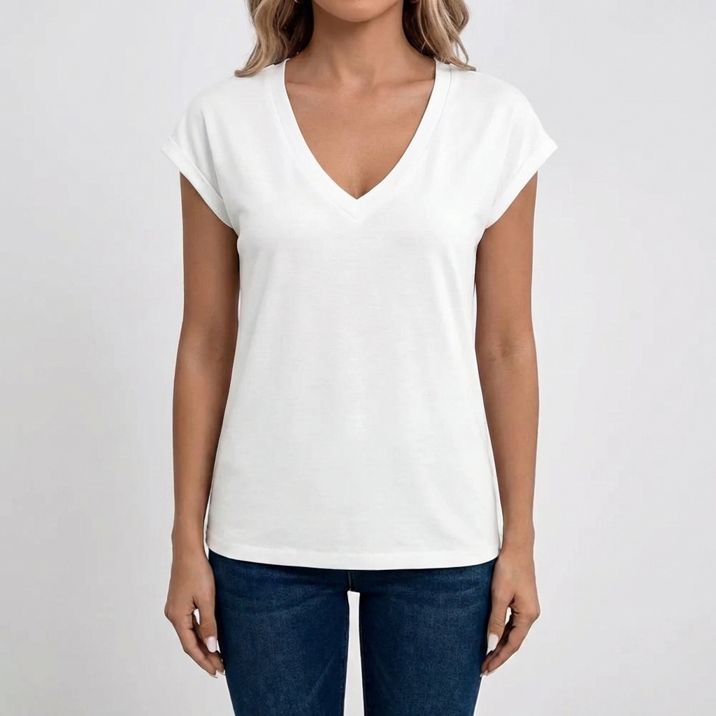 Casual V-Neck Top for Women