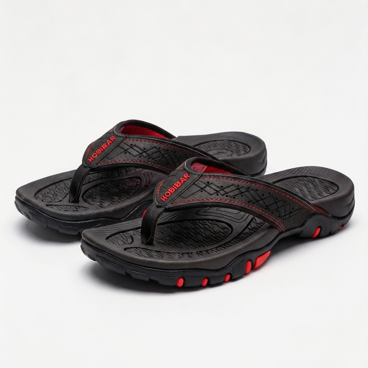 Textured Footbed Sandals for Men