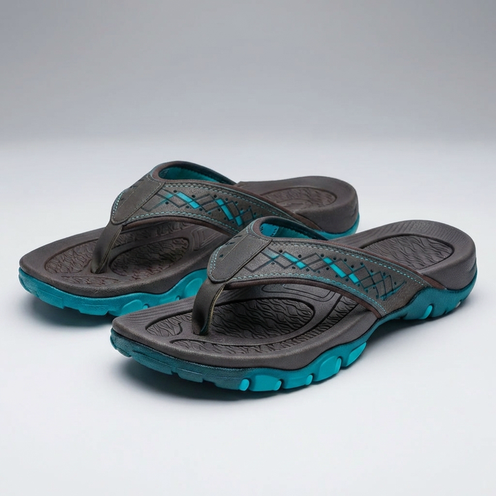 Textured Footbed Sandals for Men