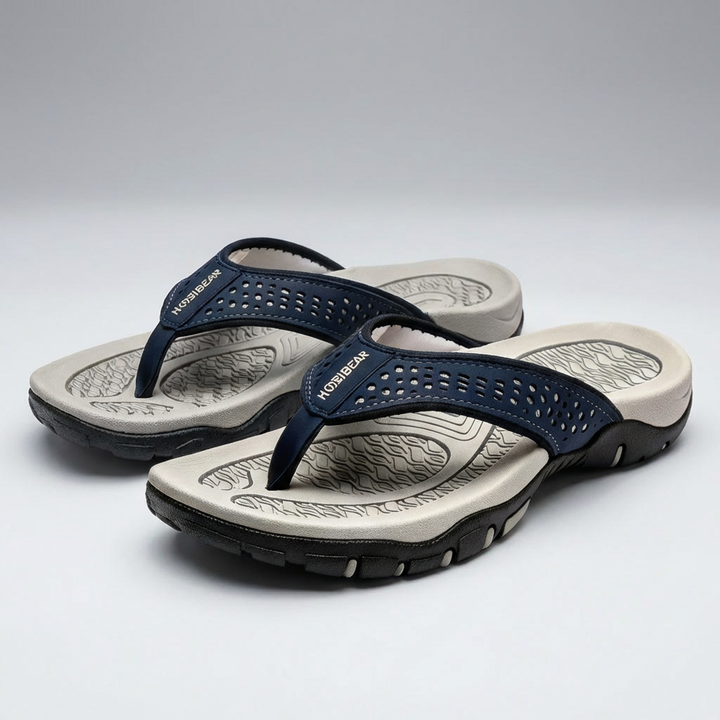 Textured Footbed Sandals for Men