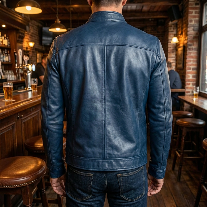 Classic Leather Jacket for Men
