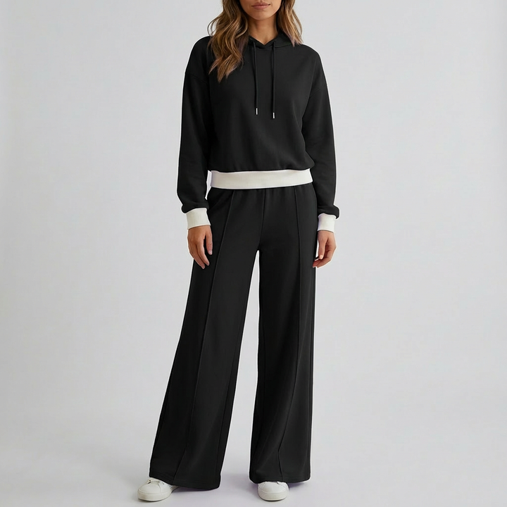 Stylish Two-Piece Jogging Lounge Set for Women