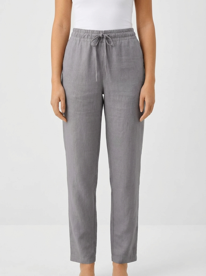 Relaxed Straight-Leg Women's Trousers
