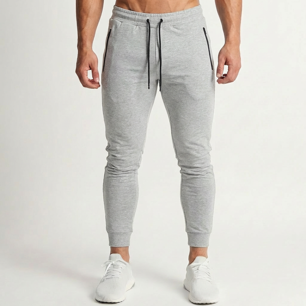Slim Fit Tapered Jogger Pants for Men
