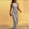 Festive Shiny Women’s Jumpsuit