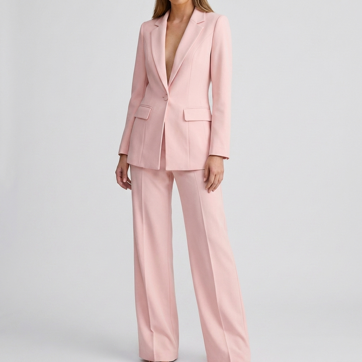 Elegant Blazer and Pants Set for Women