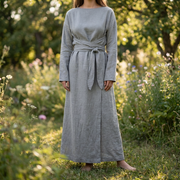 Stylish Bow Detail Dress for Women