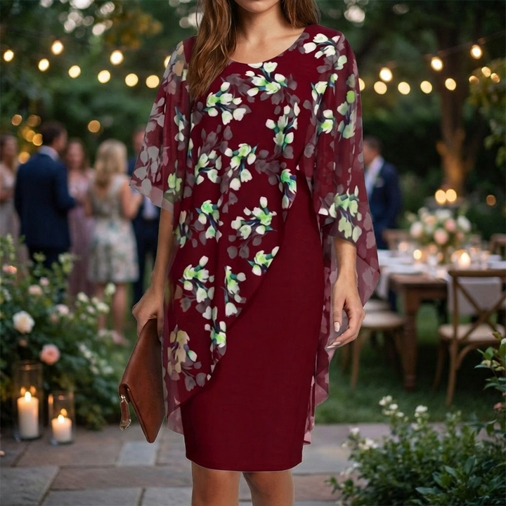 Elegant Floral Dress for Women