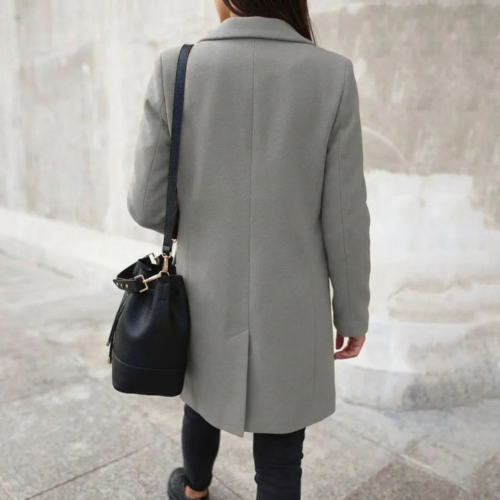 Double-Breasted Coat for Women