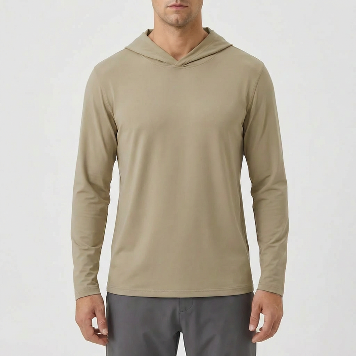 Relaxed Fit Pullover Hoodie for Men