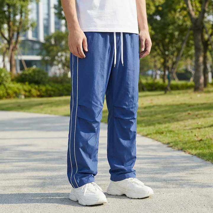 Relaxed Fit Athletic Jogger Pants
