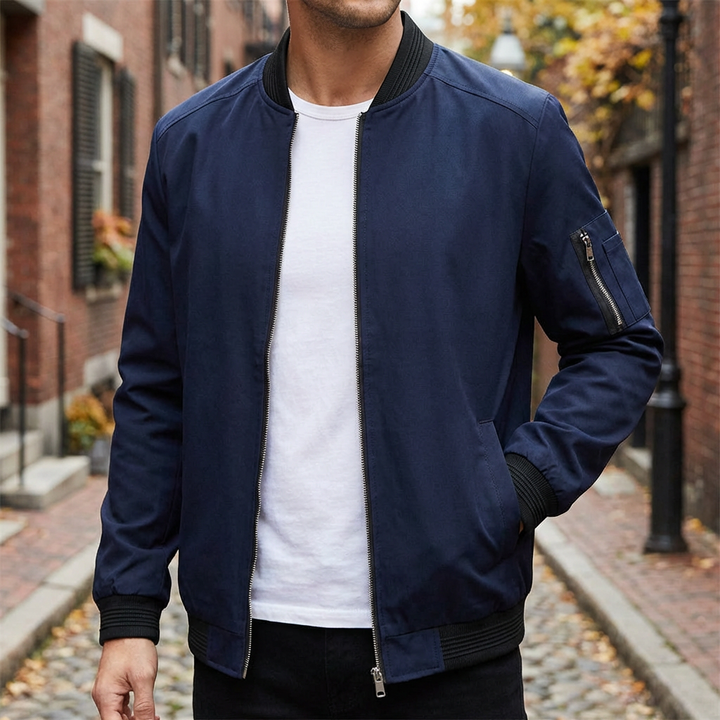 Lightweight Zip-Up Jacket for Men