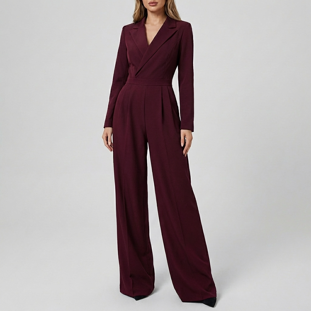 Elegant Long Sleeve Jumpsuit for Women