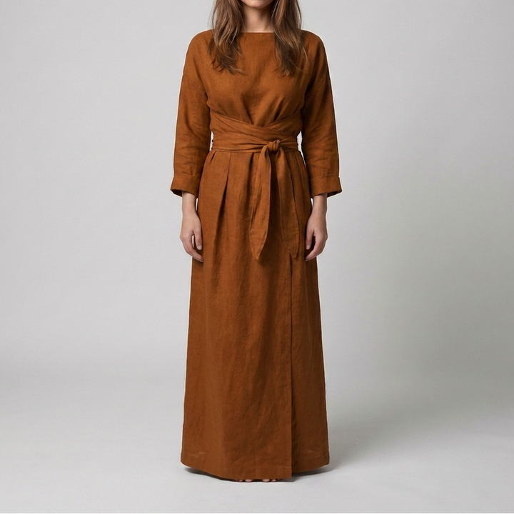 Stylish Bow Detail Dress for Women