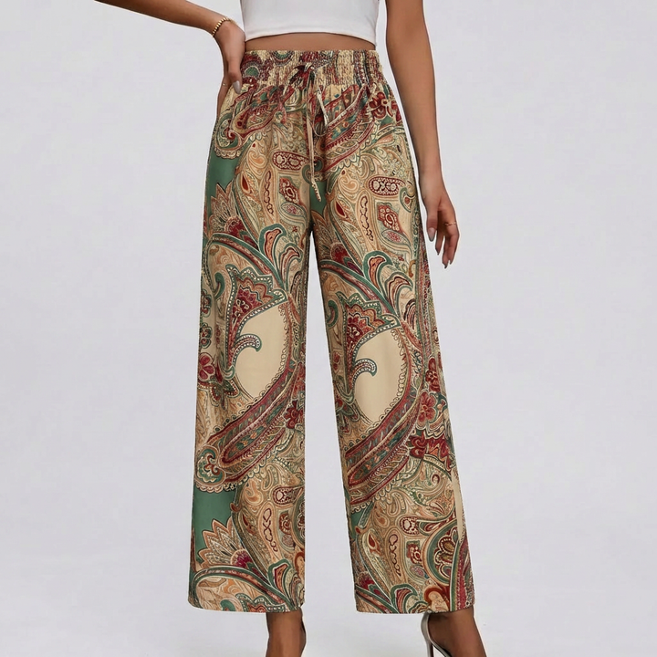 Bohemian Wide-Legged Trouser for Women