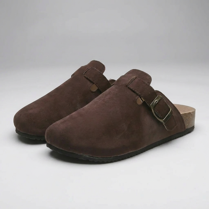 Slip-On Closed-Toe Clog Sandals for Men