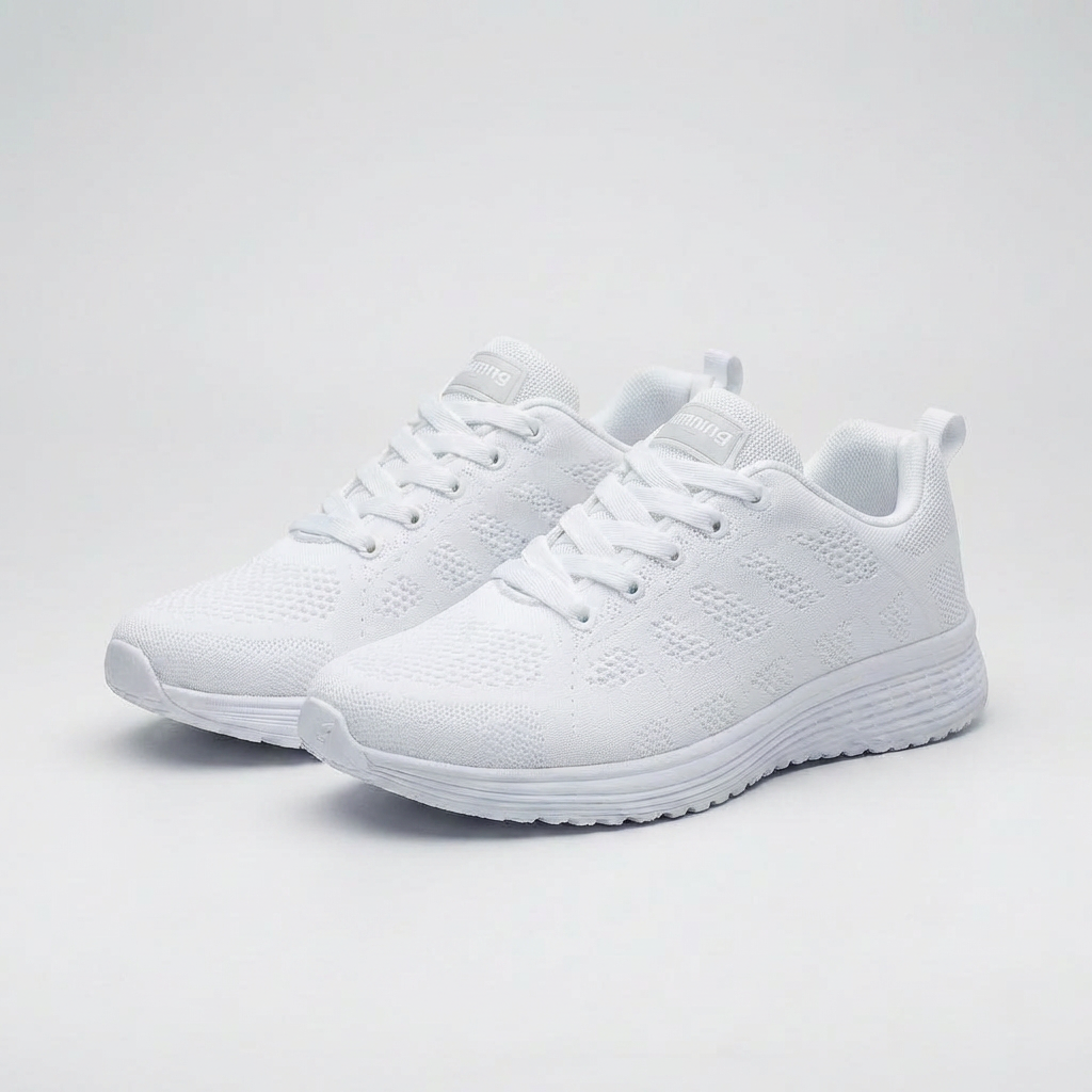 Cushioned Lace-Up Women's Athletic Sneaker