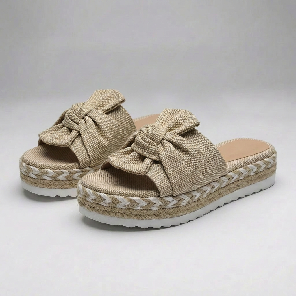 Open-Toe Platform Sandals for Women
