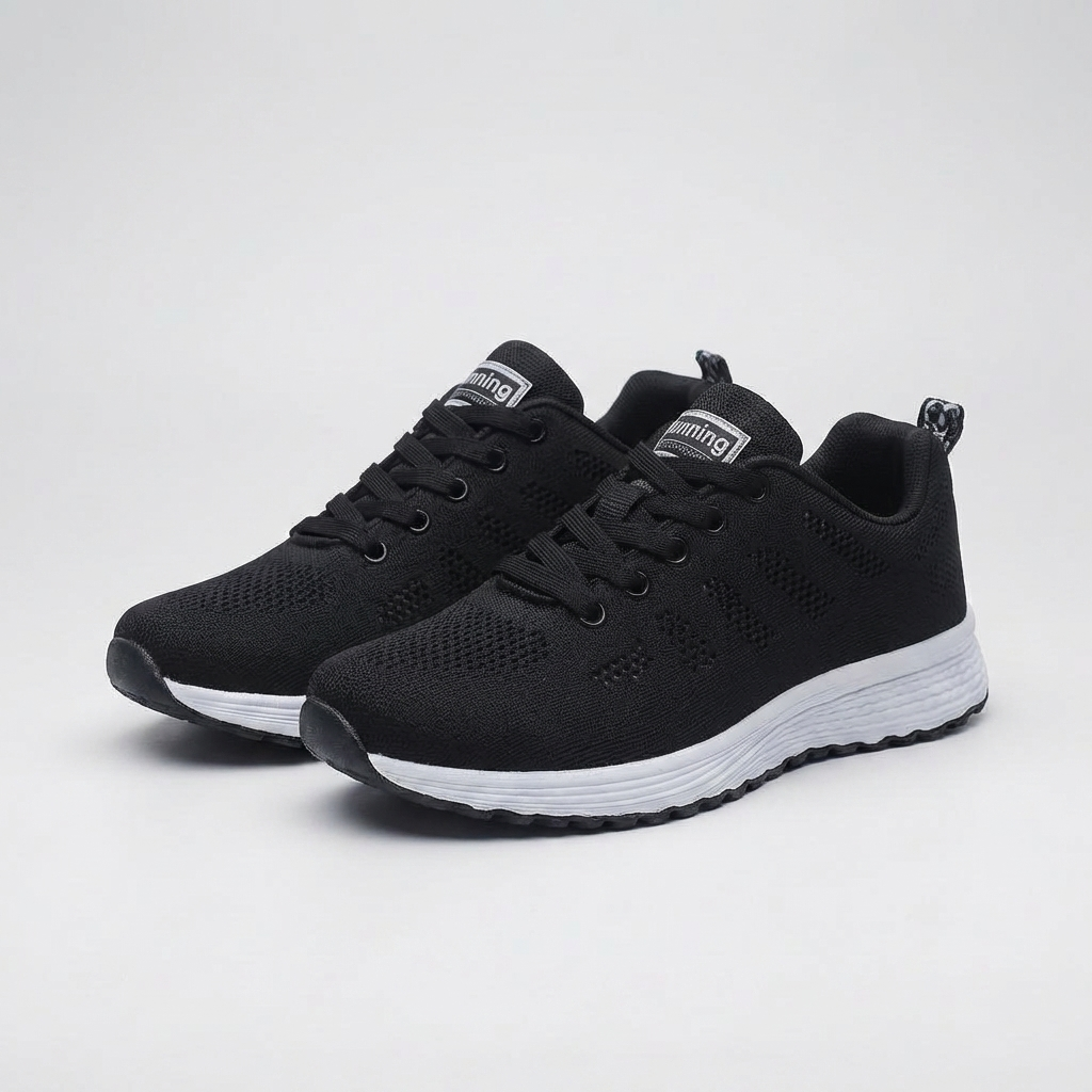 Cushioned Lace-Up Women's Athletic Sneaker