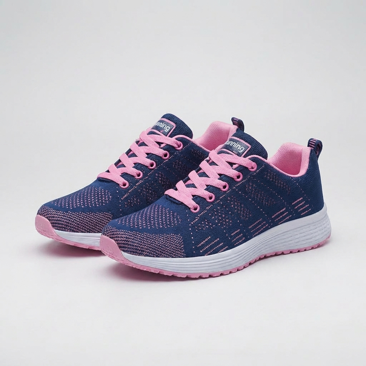 Cushioned Lace-Up Women's Athletic Sneaker
