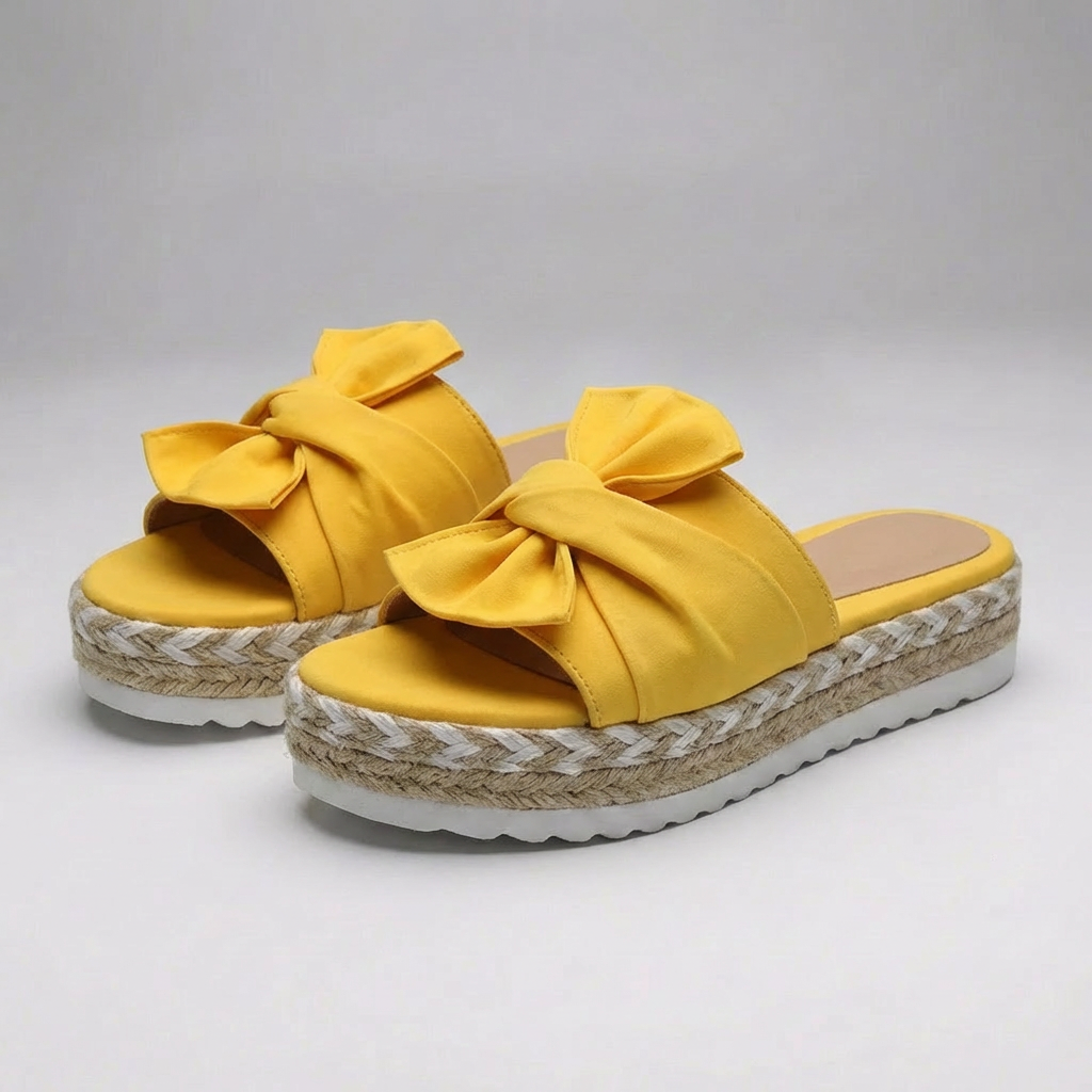 Open-Toe Platform Sandals for Women